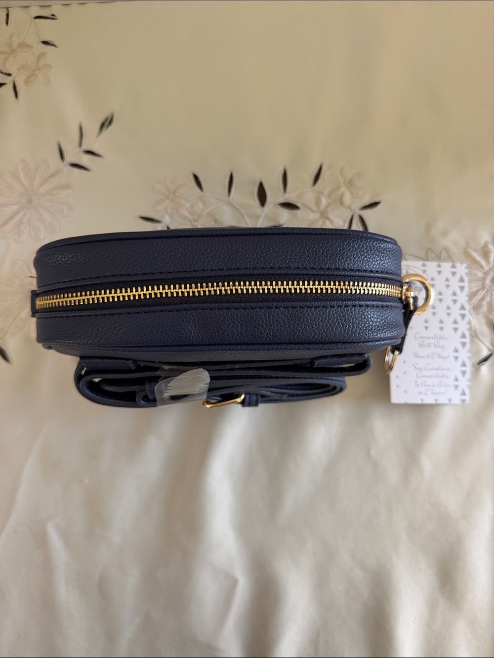 BNWT Mickey Mouse Icon Flair Convertible Crossbody/Belt Bag – Navy - Picture 3 of 7
